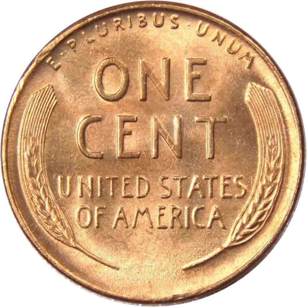 1954 S Lincoln Wheat Cent BU Uncirculated Mint State Bronze Penny