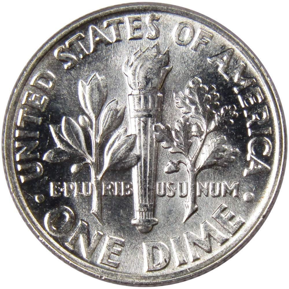 1958 Roosevelt Dime BU Uncirculated Mint State 90% Silver 10c US Coin