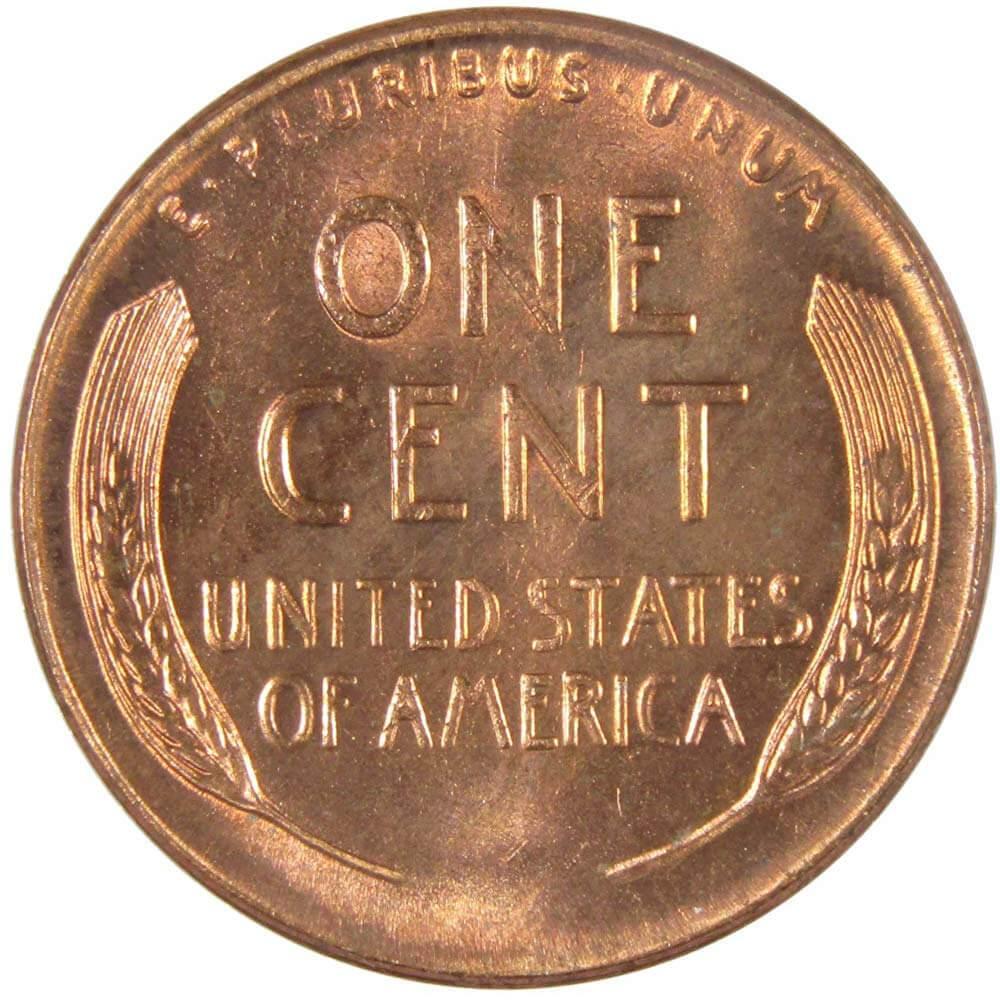 1954 S Lincoln Wheat Cent BU Uncirculated Mint State Bronze Penny