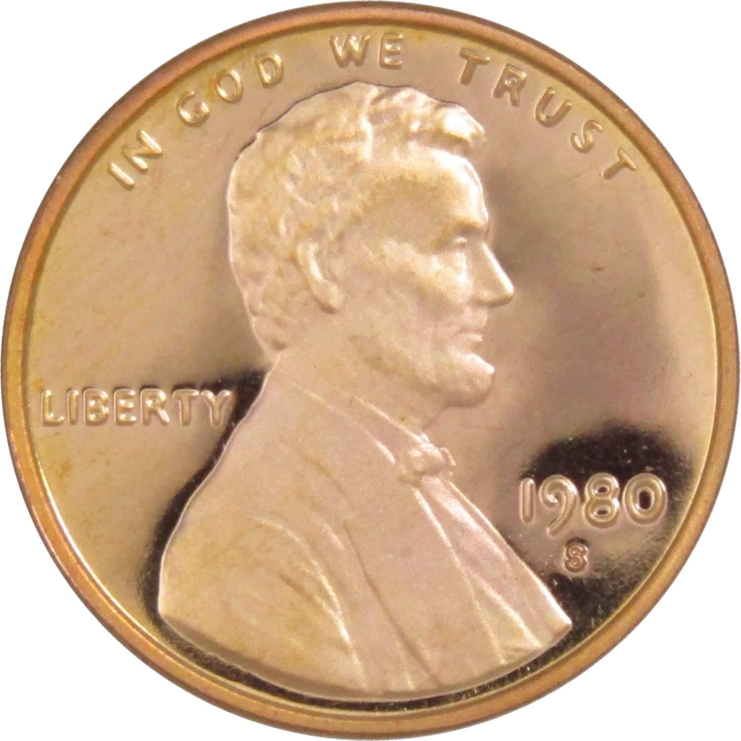 1969 S Lincoln Memorial Cent Choice Proof Penny 1c Coin Collectible