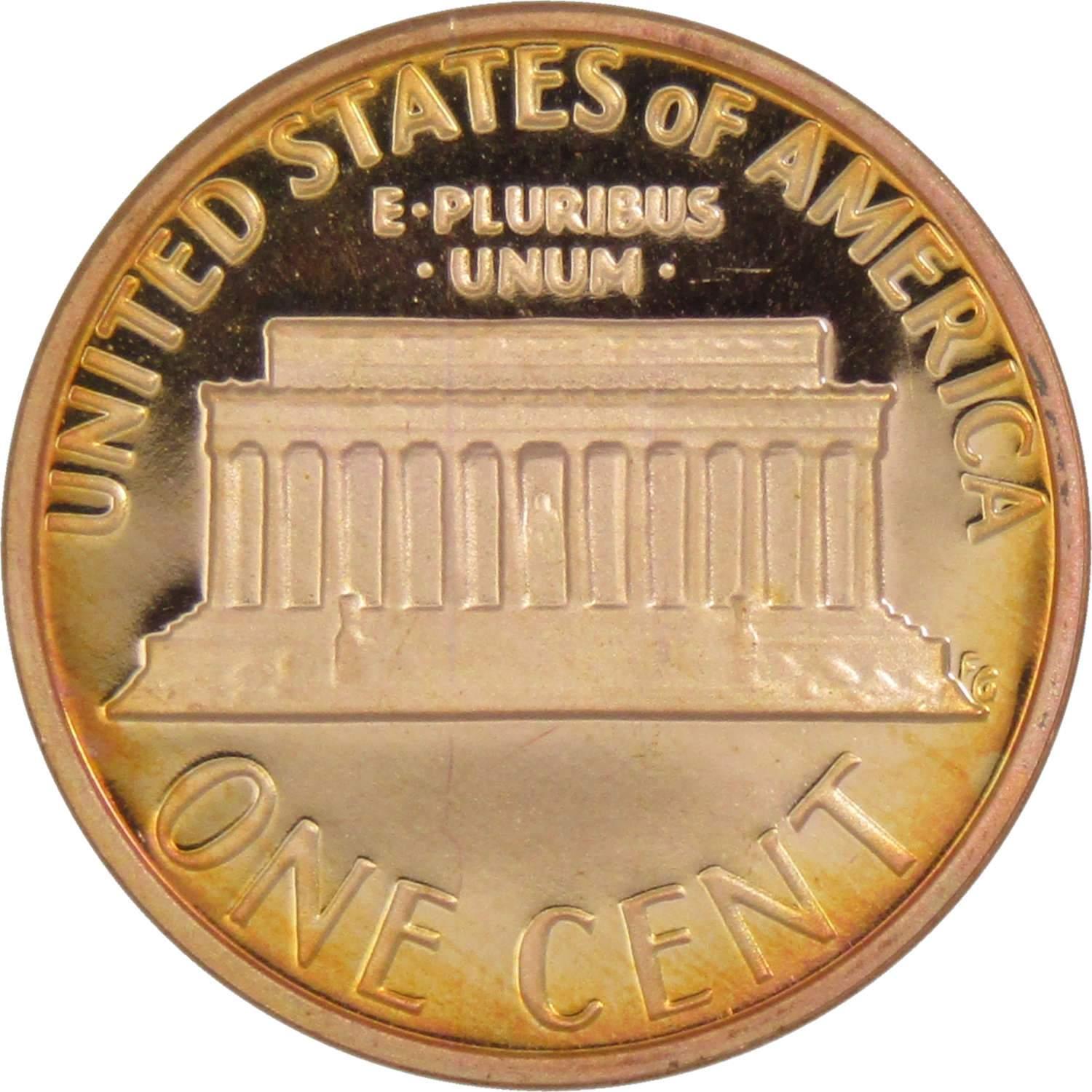1 Cent 1993, Cent, Lincoln Memorial (1959-2008) - United States of America  - Coin - 9161