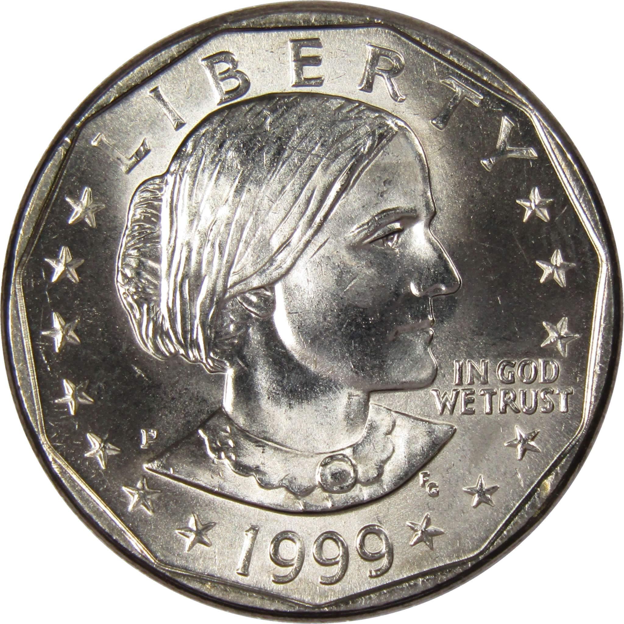 1980 P Susan B Anthony Dollar BU Uncirculated Mint State SBA $1 US Coi