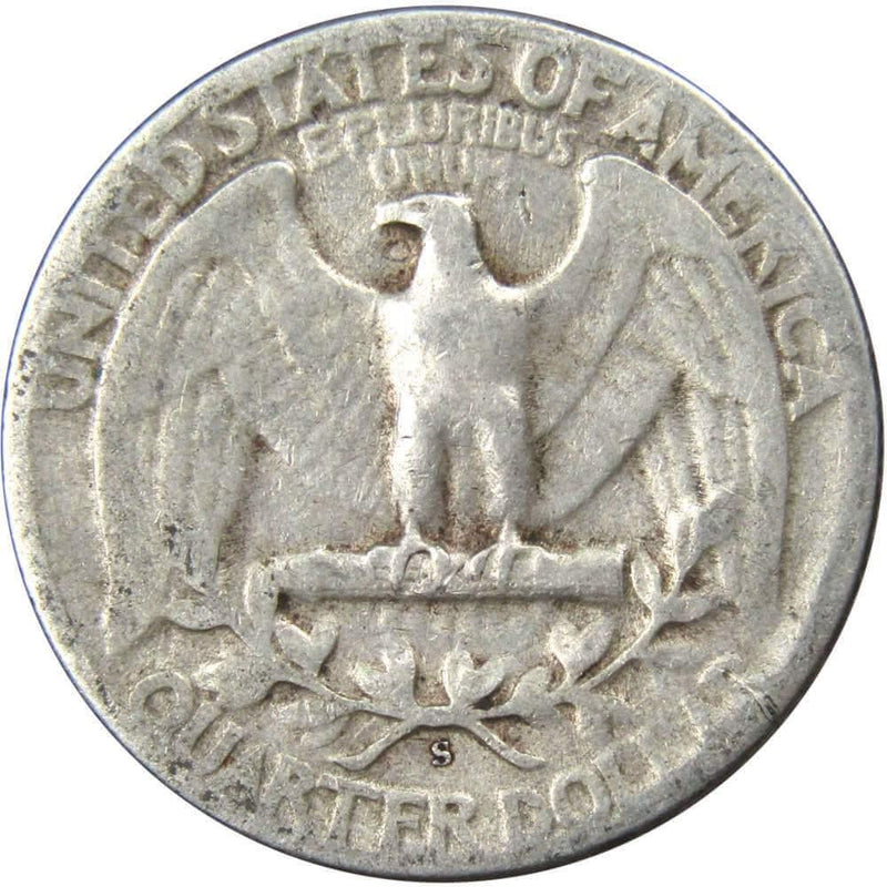 1950 S Washington Quarter VG Very Good 90% Silver 25c US Coin Collectible - Washington Quarters for Sale - Profile Coins &amp; Collectibles