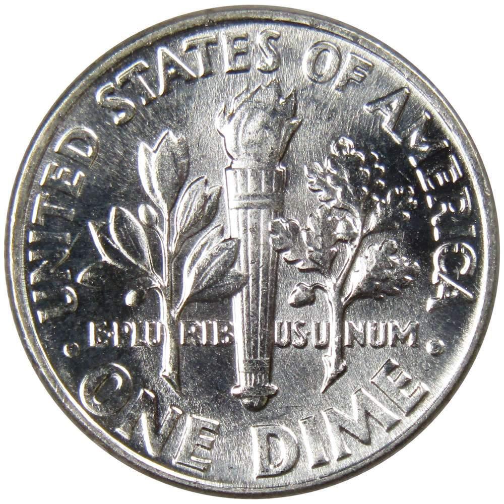 1958 Roosevelt Dime BU Uncirculated Mint State 90% Silver 10c US Coin