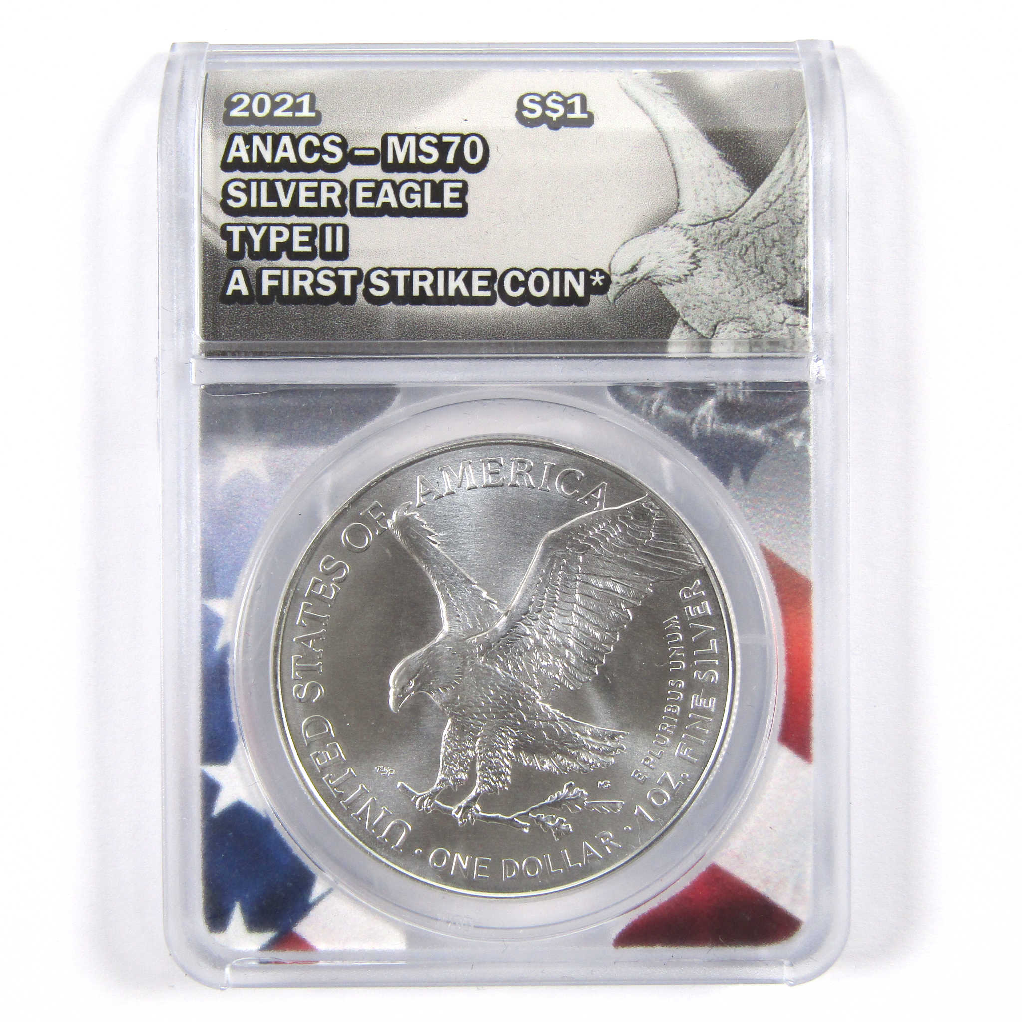 2021 W Type 1 & 2 American Silver Eagle 2 Coin Set PF70 NGC SKU:OPC3