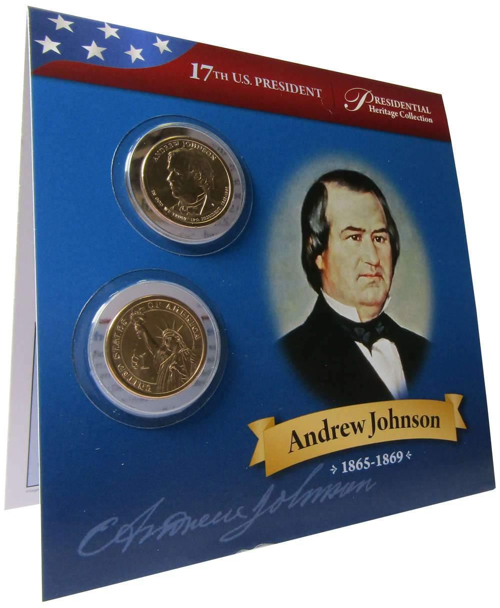 1 dollar 2011 - Andrew Johnson (1865-1869), USA - Coin value