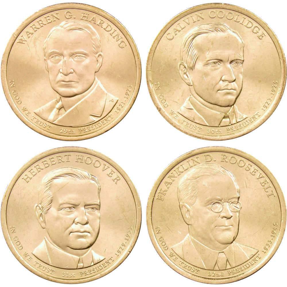 presidential dollar coins complete set value