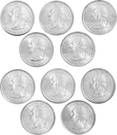 2008 P&D State Quarter 10 Coin Set BU Uncirculated Mint State 25c Collectible - Profile Coins & Collectibles 