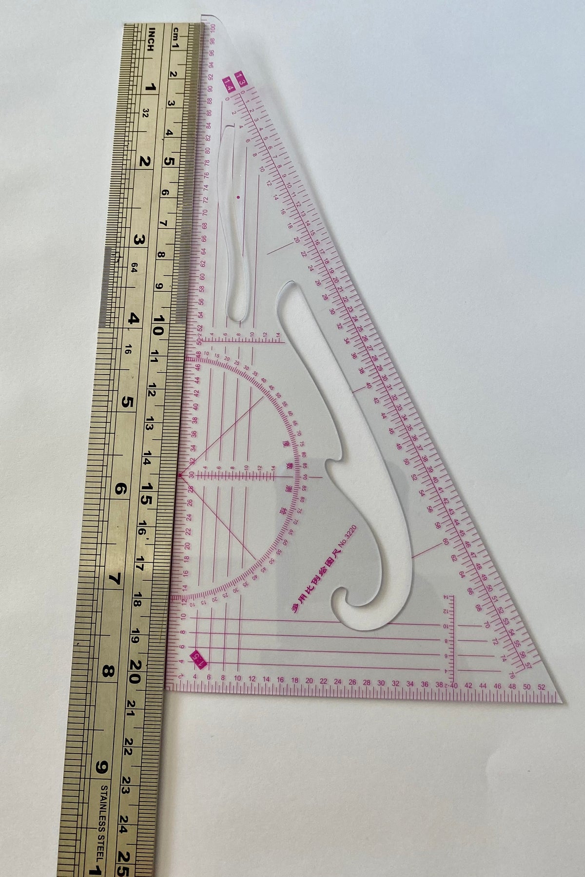 Morning by Morning Productions: How to add shape using a french curve ruler