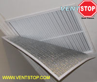 Non Magnetic Insulated Ac Vent Covers For Central Air Vents