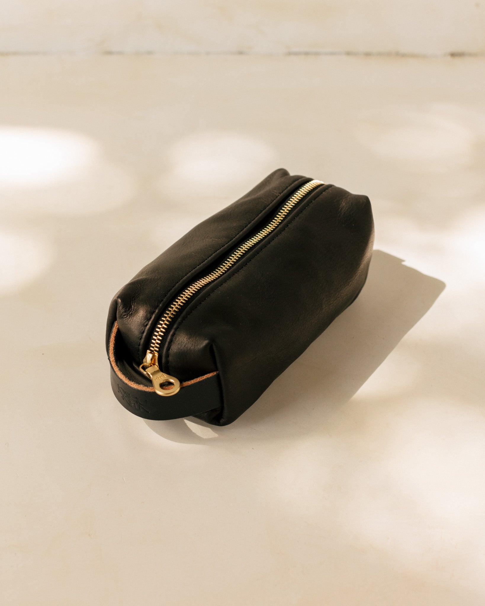 coach leather dopp kit