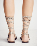 Dahlia Lace Up Sandal by Free People - FINAL SALE – SHOPLUNAB