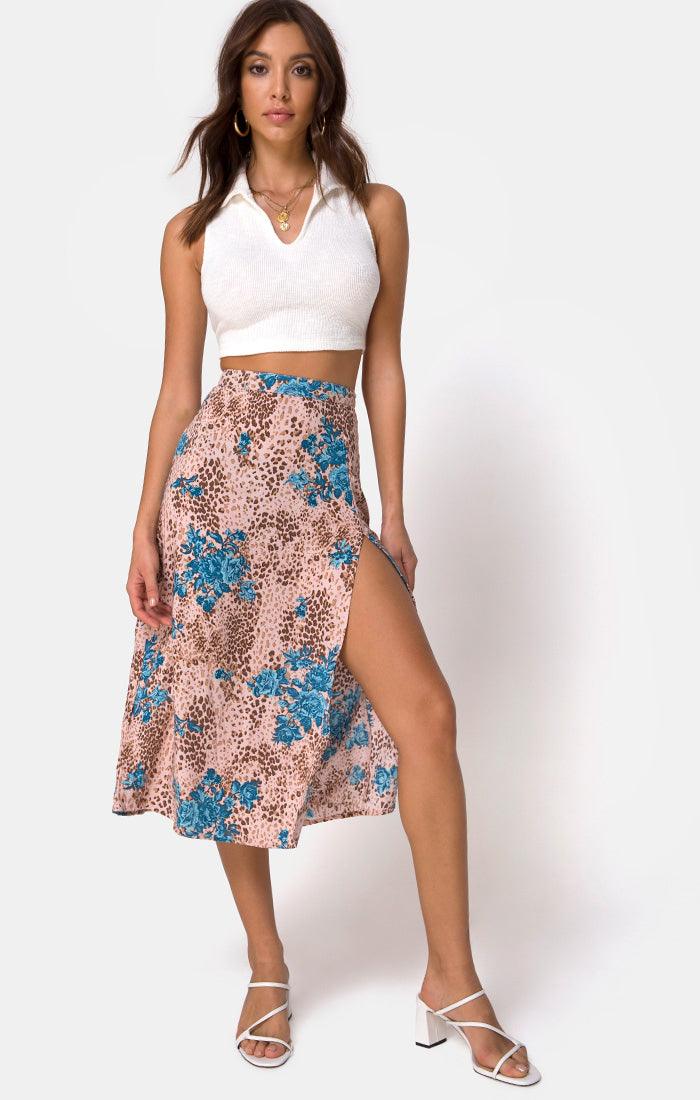 Saika Midi Skirt by Motel - FINAL SALE – SHOPLUNAB