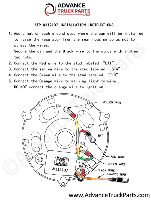 One Wire Alternator Wiring Diagram Ford Bestsy