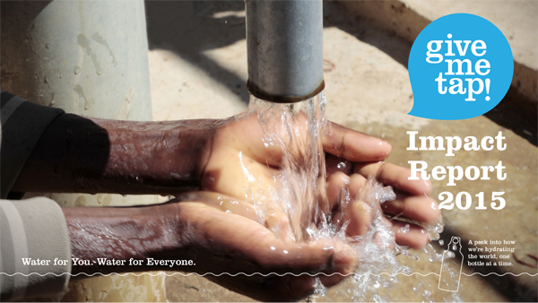 GiveMeTap Impact Report 2015 - see how we change lives in Africa.