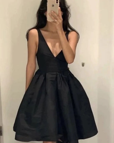 Little Black Homecoming Dress