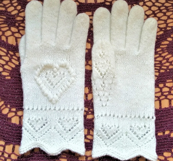 Winter Gloves on a Wedding