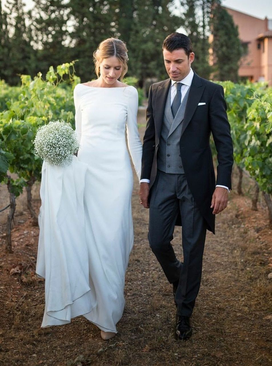 Vestidos de novia de playa blancos