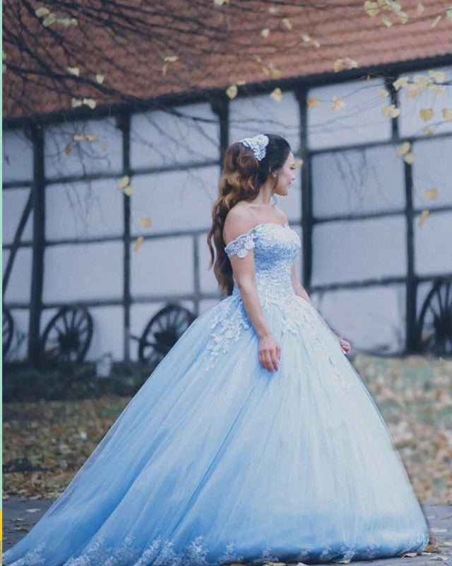 light blue 15 dresses