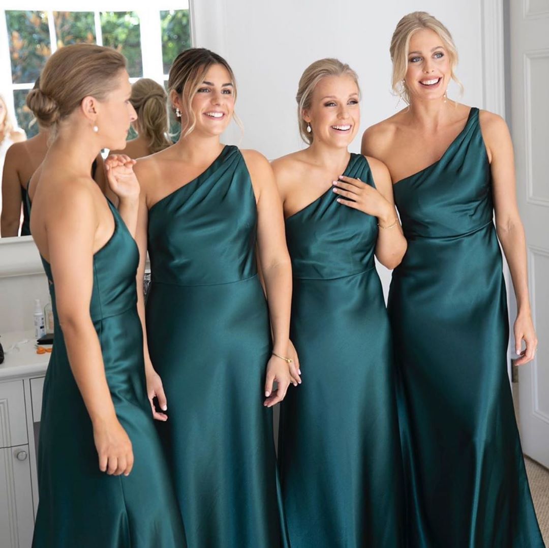 Cheap Emerald Green Bridesmaid Dresses
