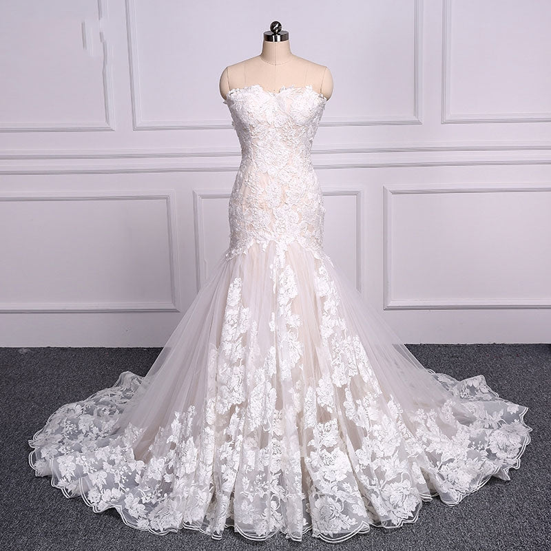 vintage wedding dress lace