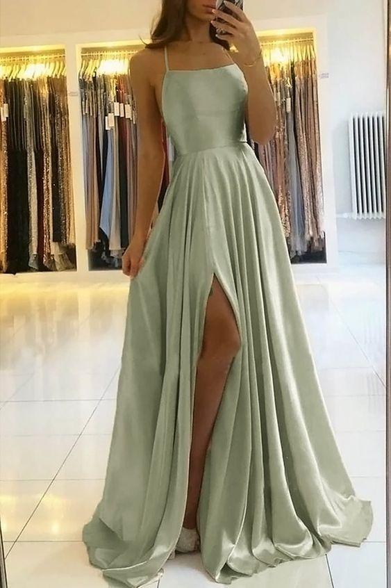 Sage Green Wedding guest dress fall