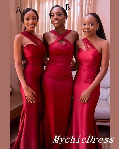 One Shoulder Bridesmaid Dresses