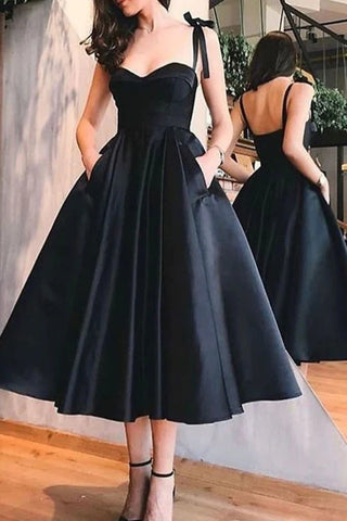 2024 pequeños vestidos negros de fiesta
