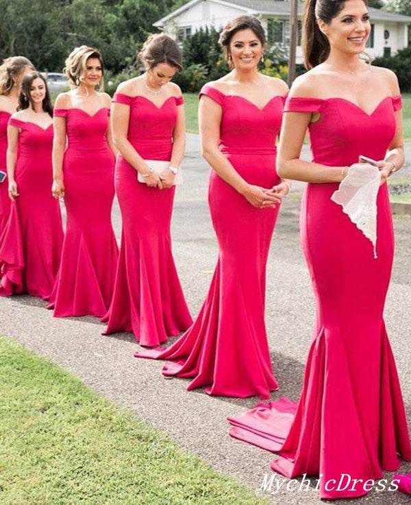 UK Red Bridesmaid Dresses