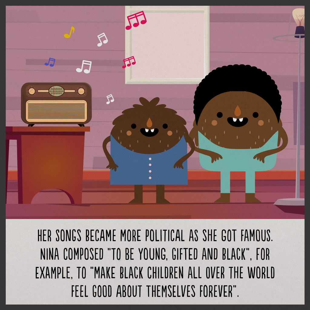 Nina Simone for Kids in the Loog Blog