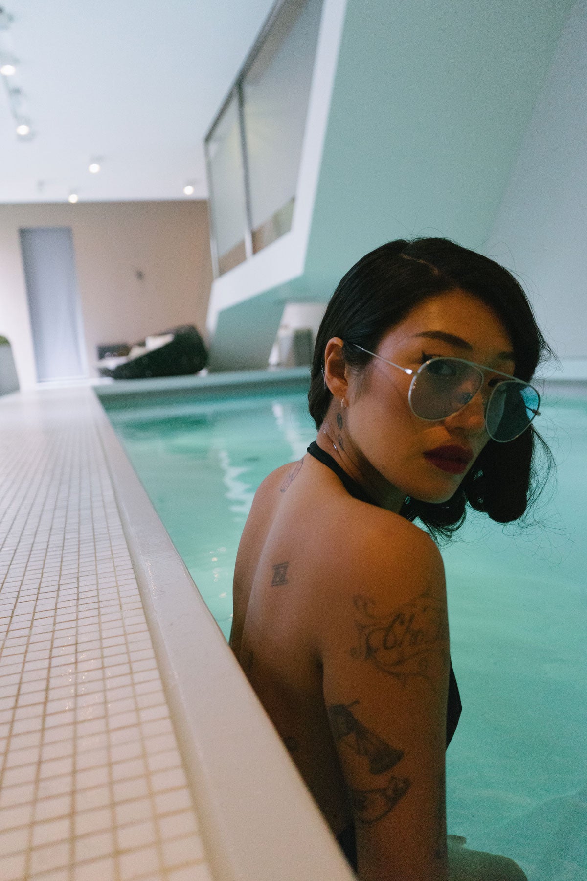 Peggy Gou wears REVÉ Aviators in A Berlin Story