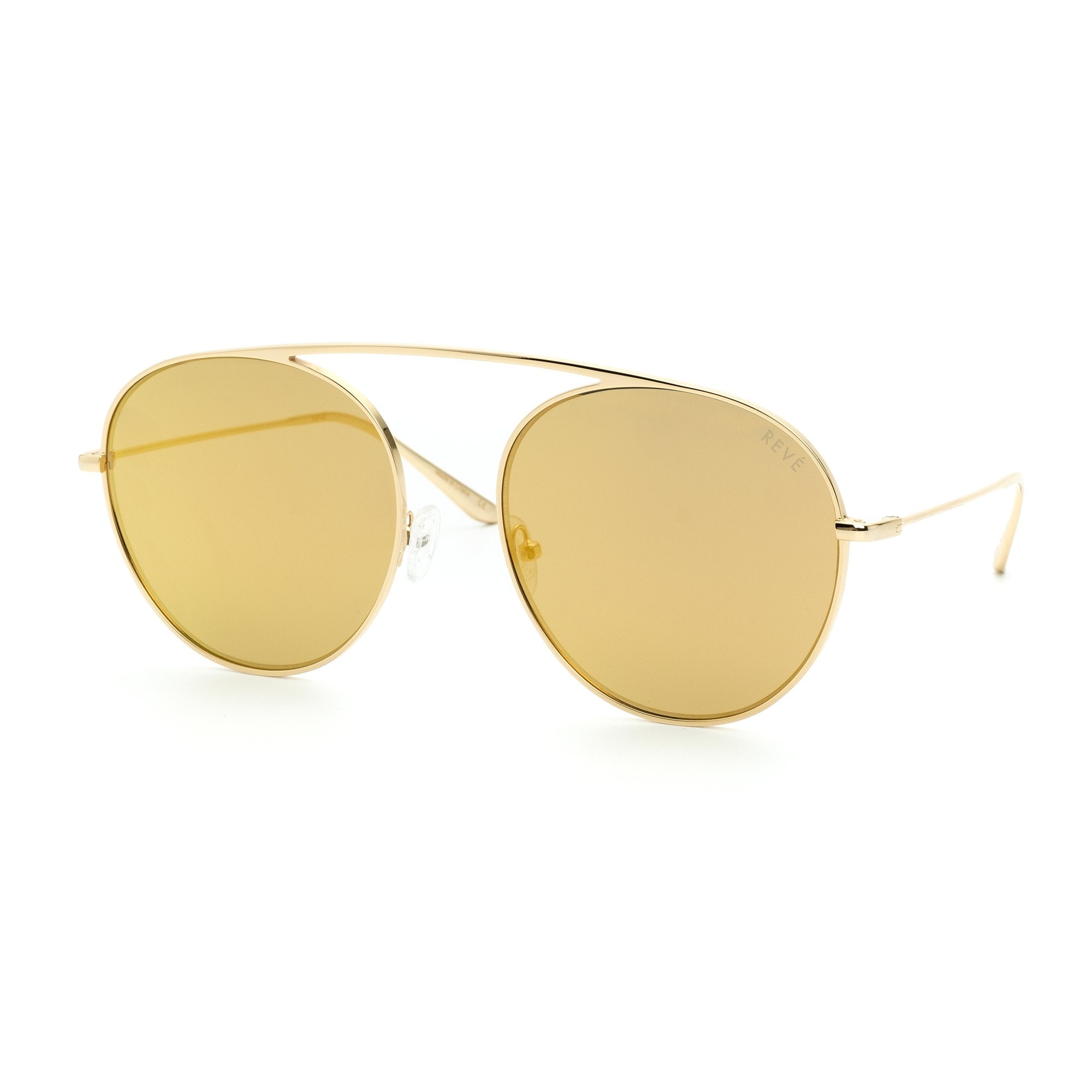 REVE by RENE 4am sunglasses in gold