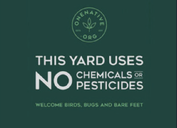 No chemicals or pesticides