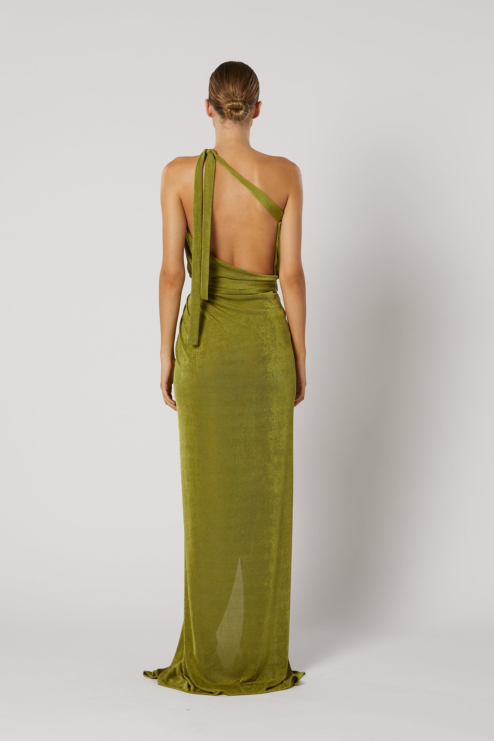 XENIA MAXI DRESS GREEN