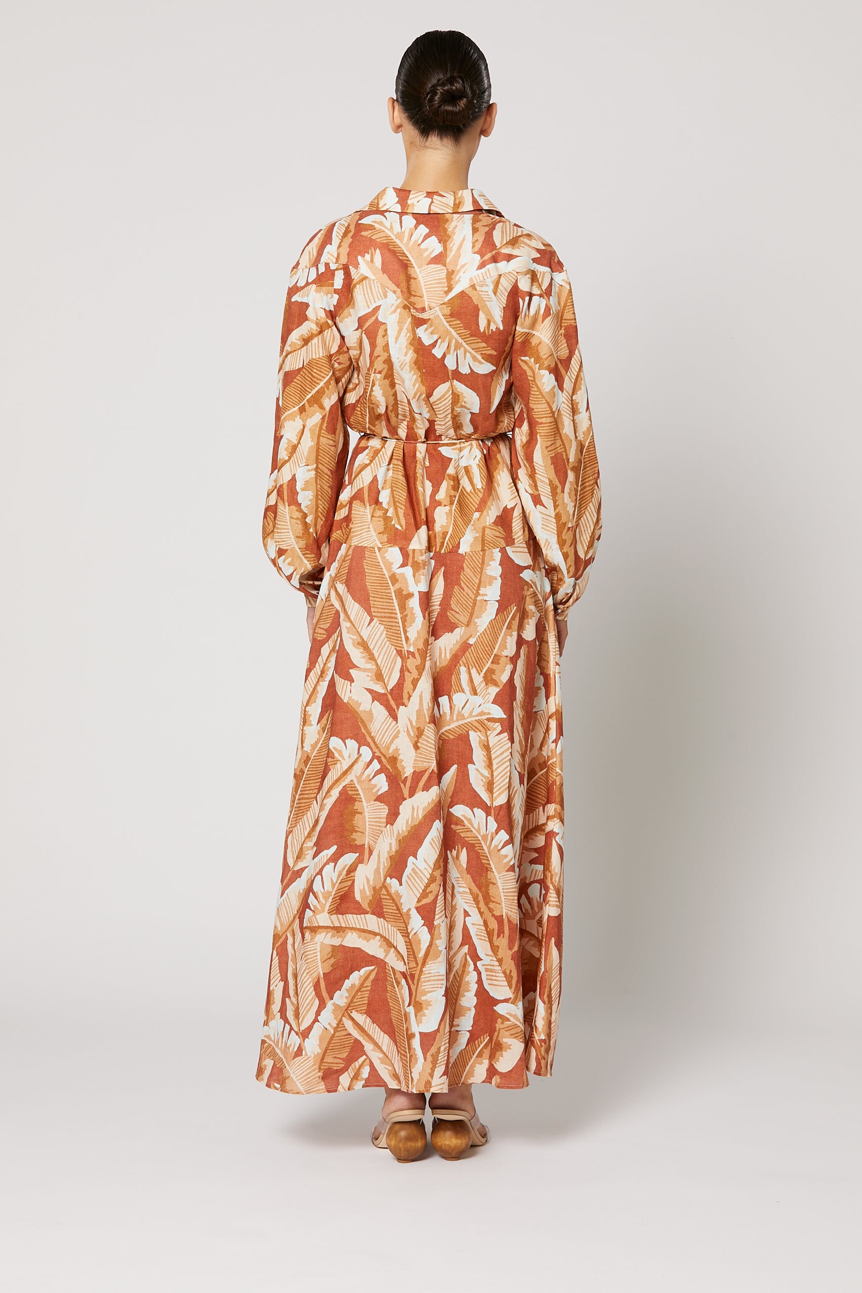 TUNDRA  BUTTON UP MAXI DRESS