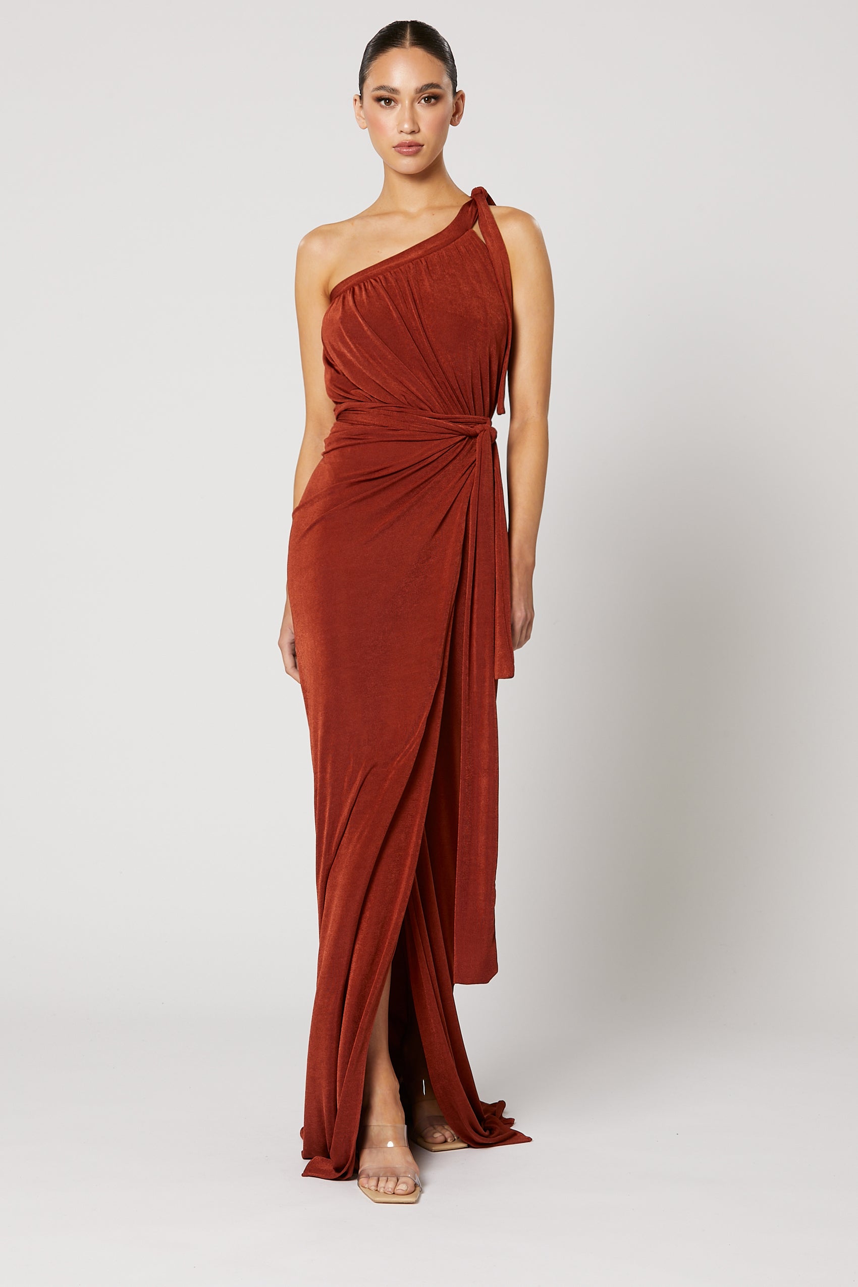 XENIA MAXI DRESS COPPER