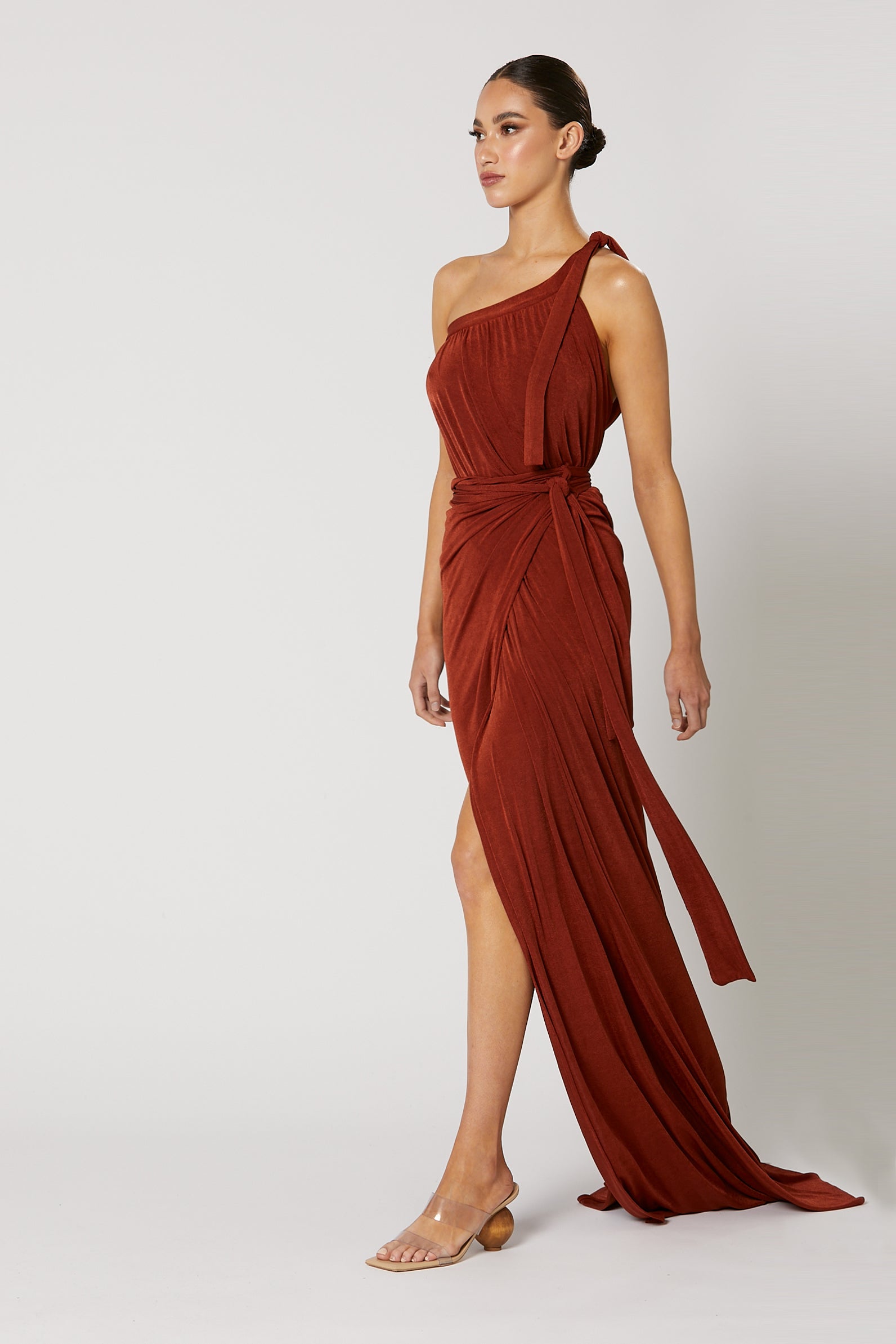 XENIA MAXI DRESS COPPER