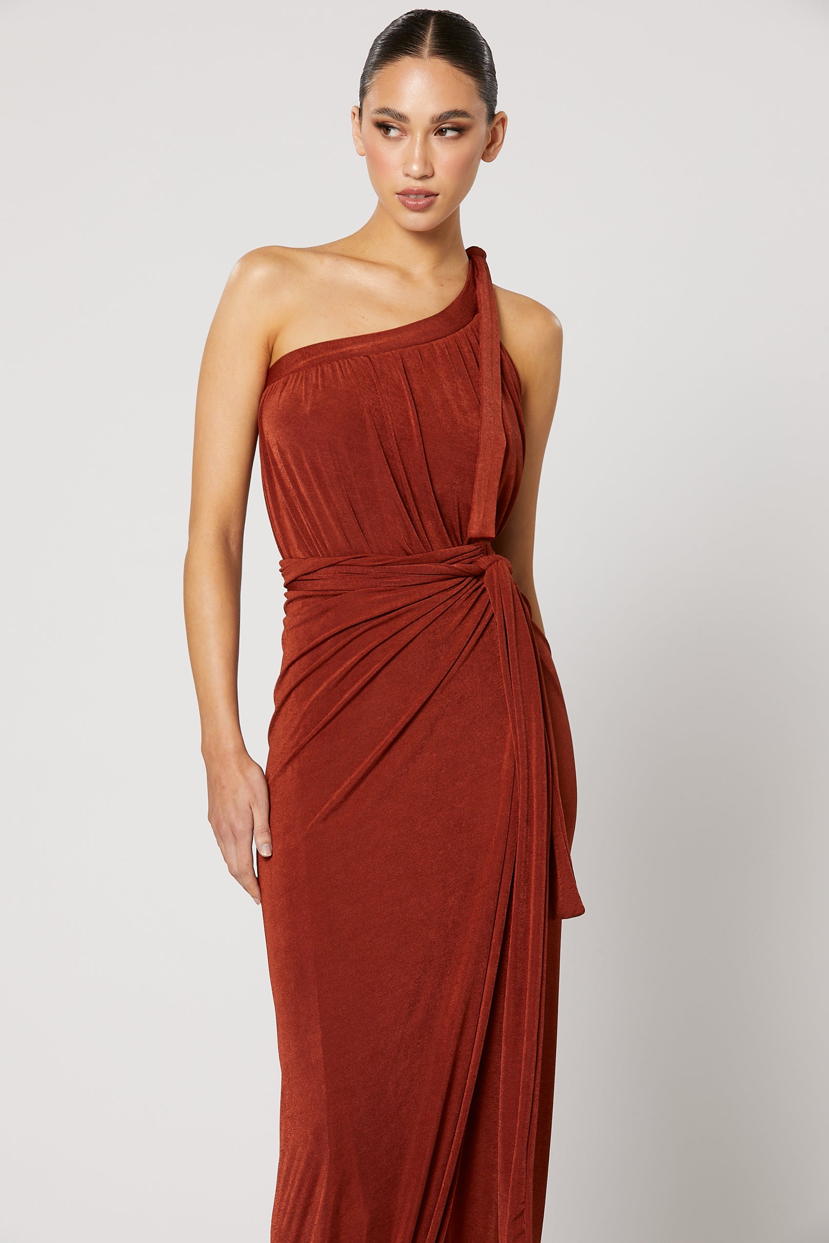 XENIA MAXI DRESS COPPER