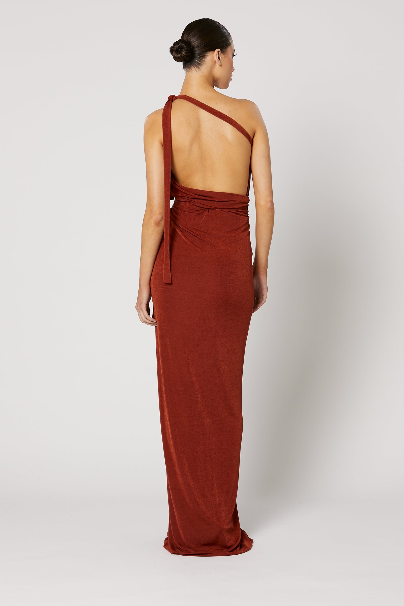 XENIA MAXI DRESS COPPER