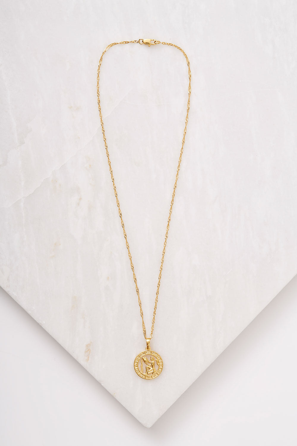 ZODIAC NECKLACE GOLD