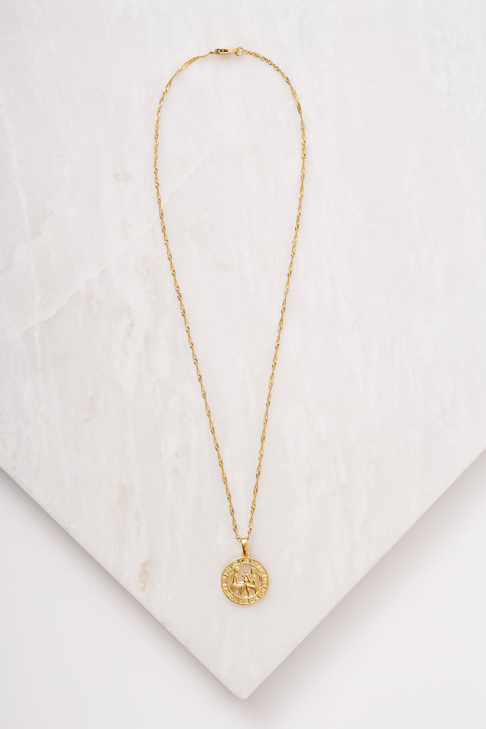 ZODIAC NECKLACE GOLD