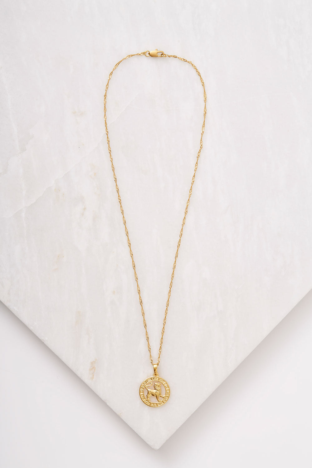 ZODIAC NECKLACE GOLD