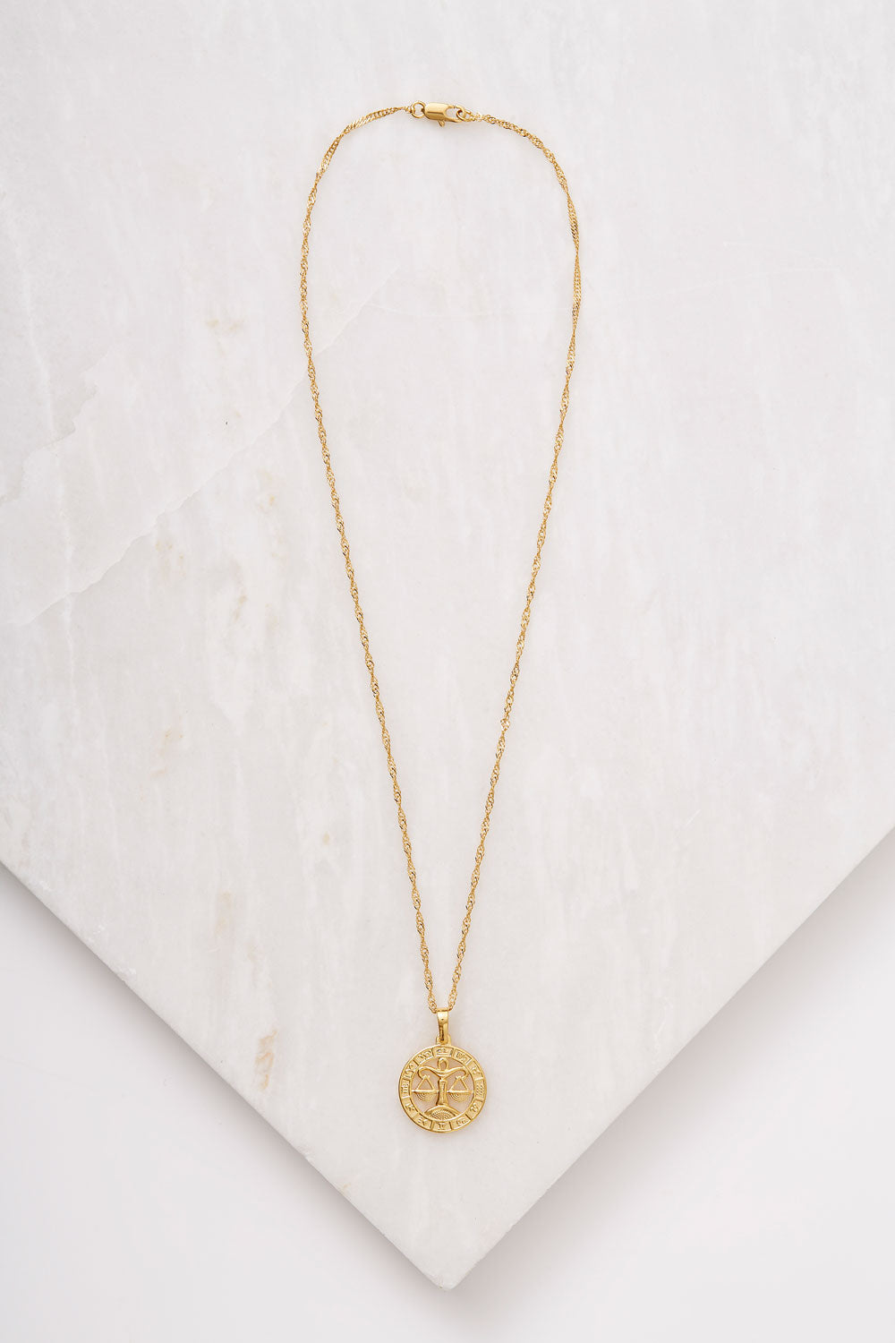 ZODIAC NECKLACE GOLD