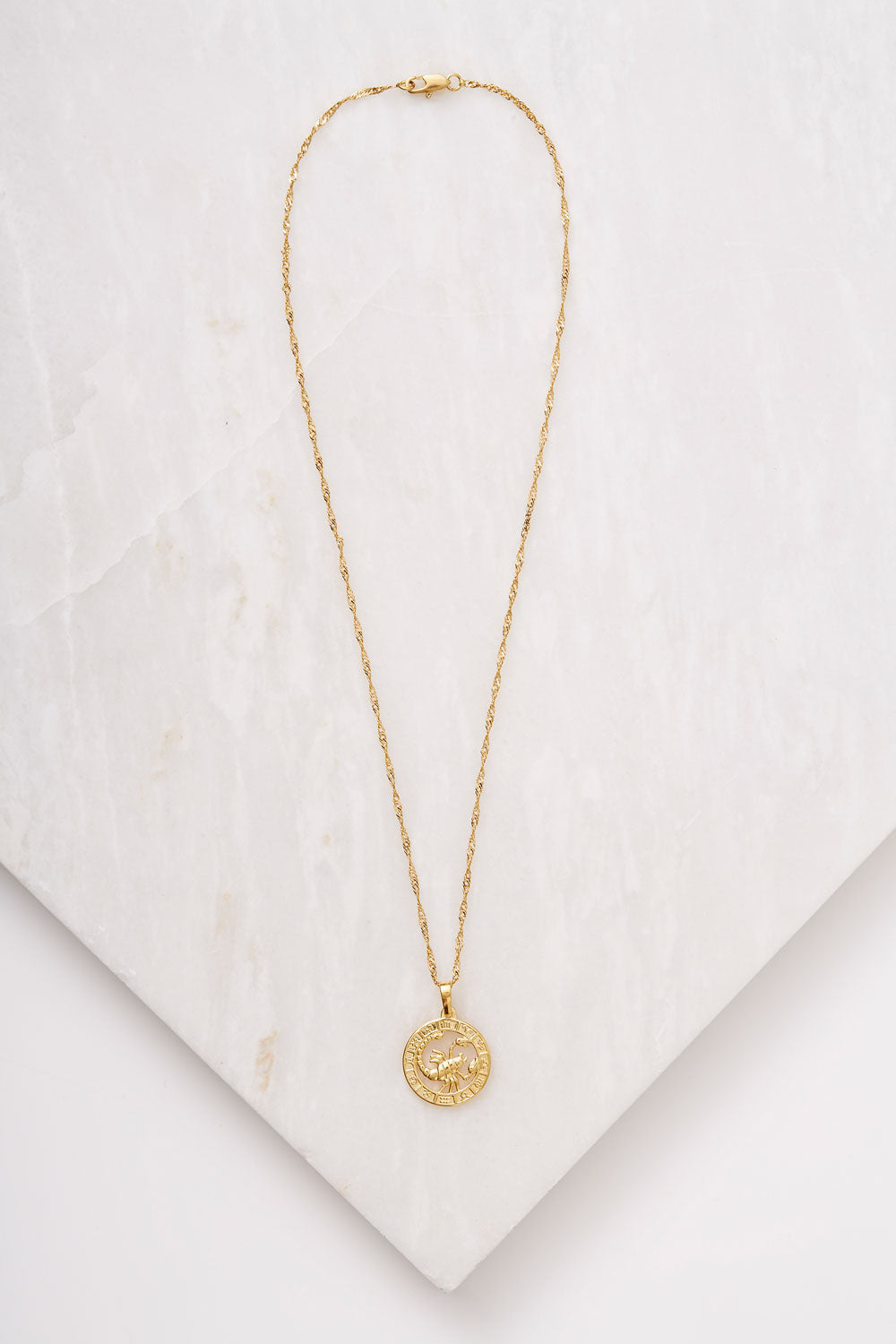 ZODIAC NECKLACE GOLD