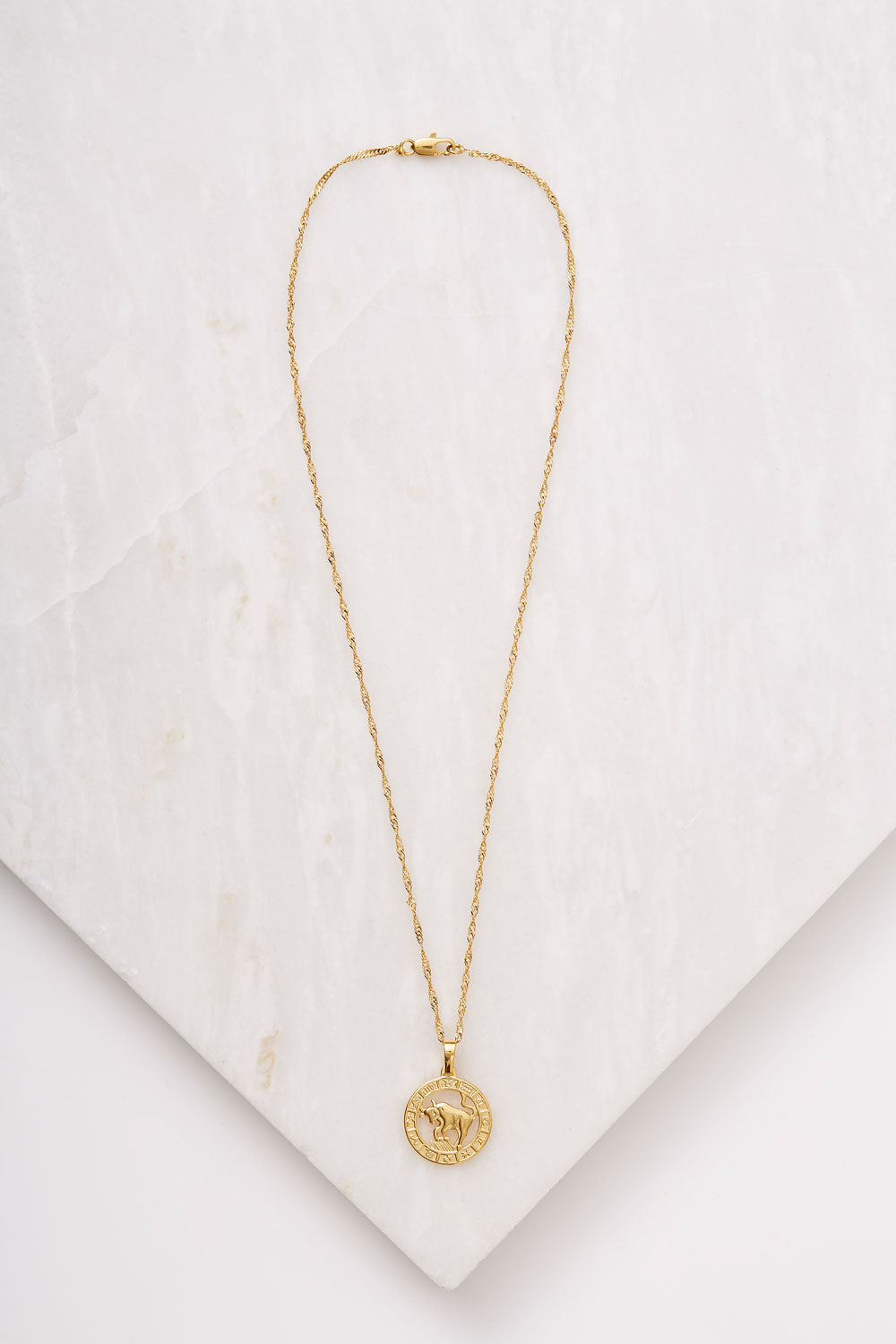 ZODIAC NECKLACE GOLD