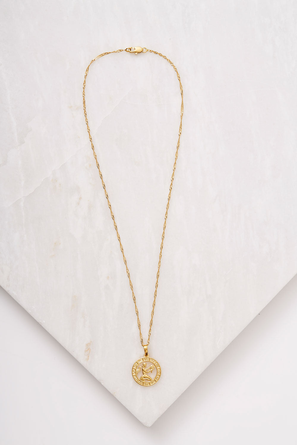 ZODIAC NECKLACE GOLD