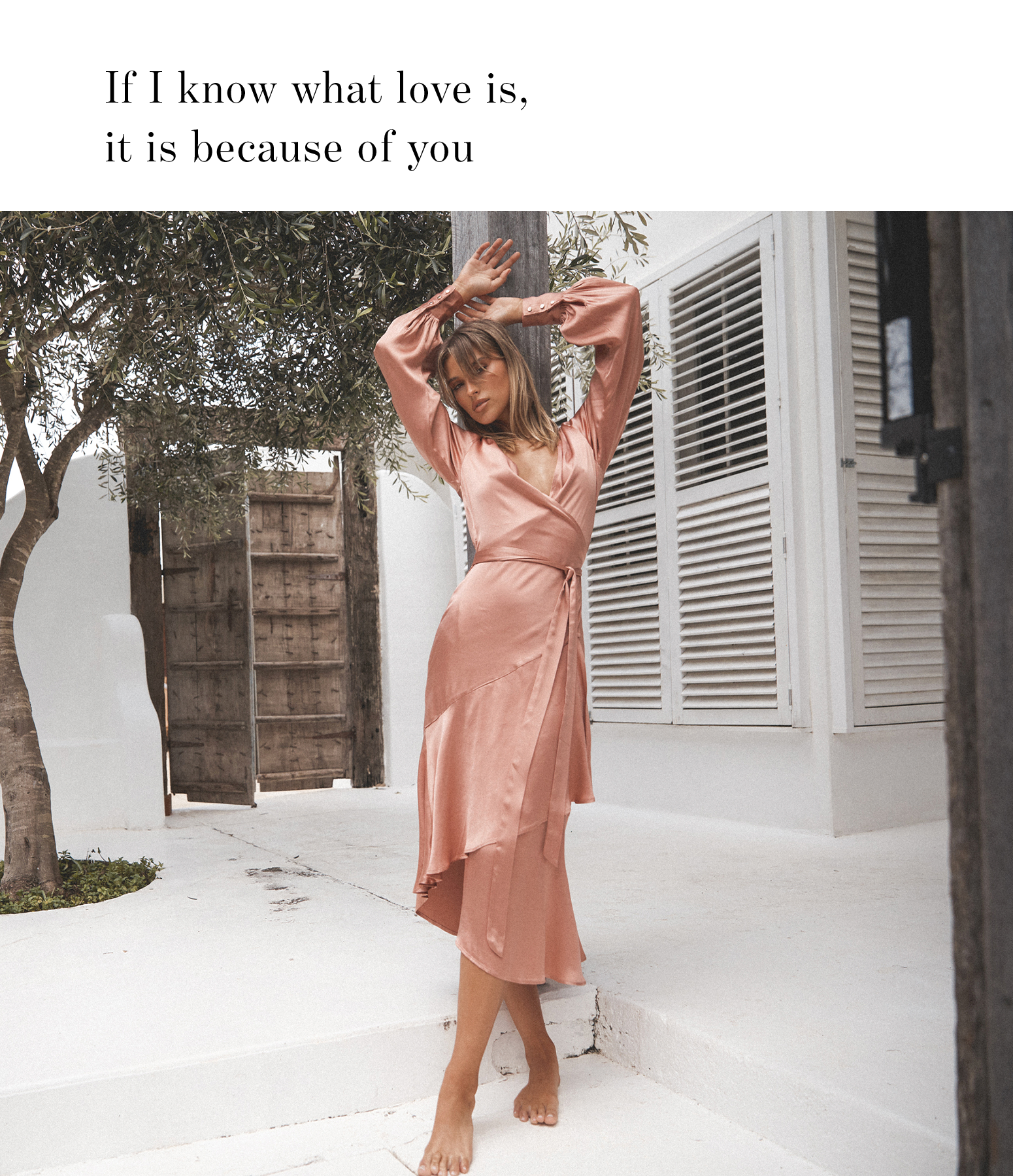 MIELE DRESS DUSTY PINK