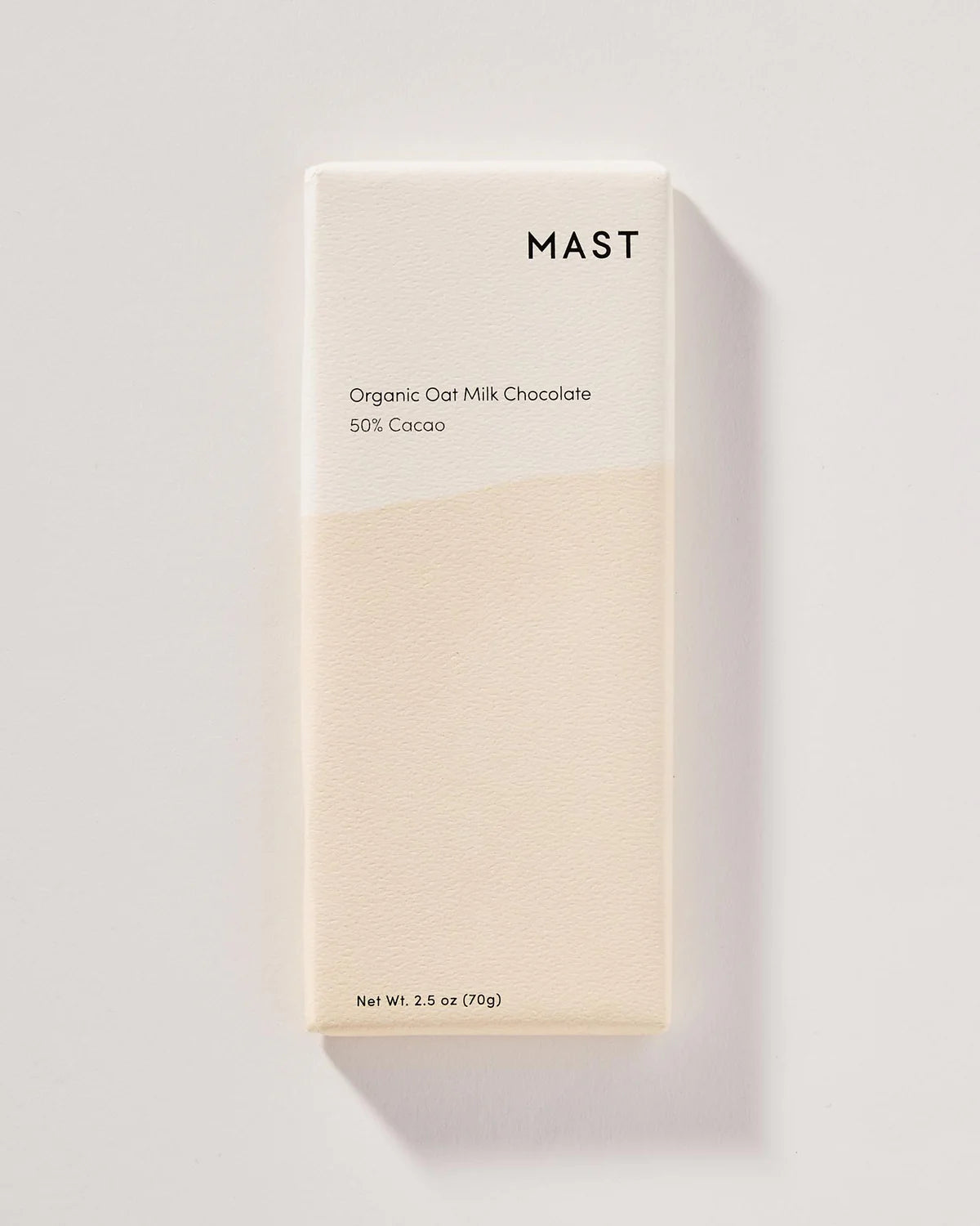 MAST Organic Oat Milk Chocolate 50% Cacao 2.5oz bar