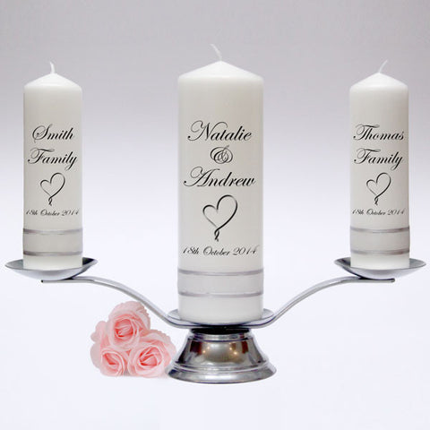 wedding unity candle set