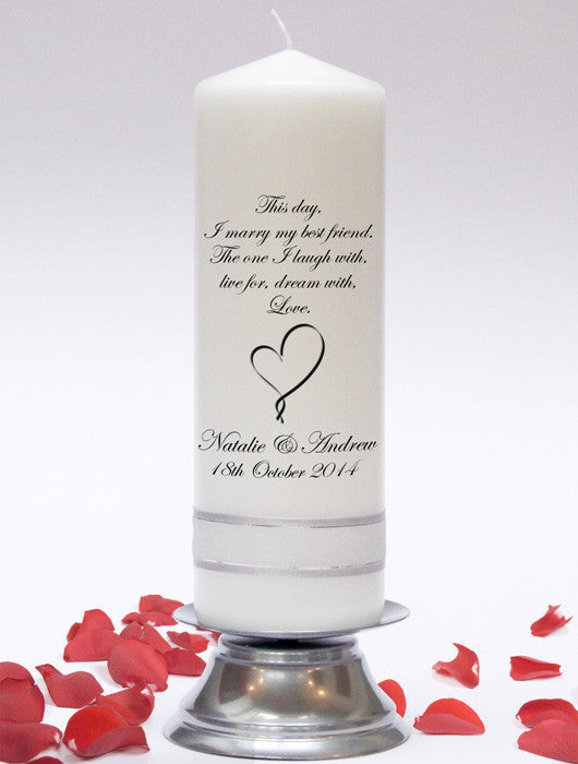 wedding candles uk